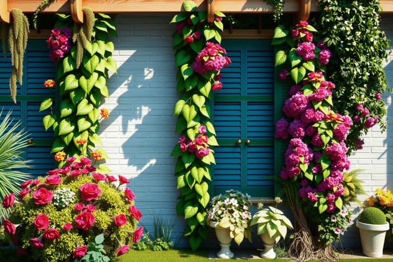 Las mejores plantas trepadoras resistentes para decorar tu exterior