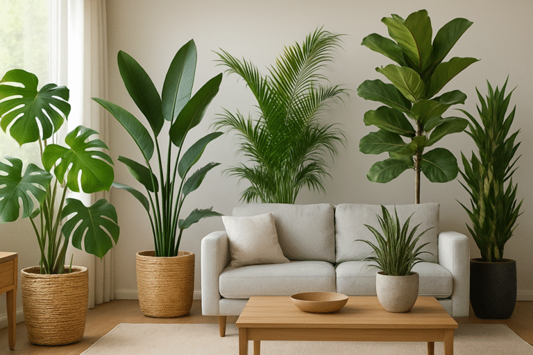 Plantas grandes para interior: las mejores opciones para decorar tu hogar