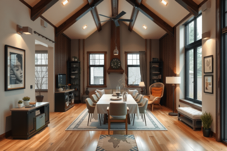 Casa estilo rústico moderno: ideas de decoración y diseño para tu hogar