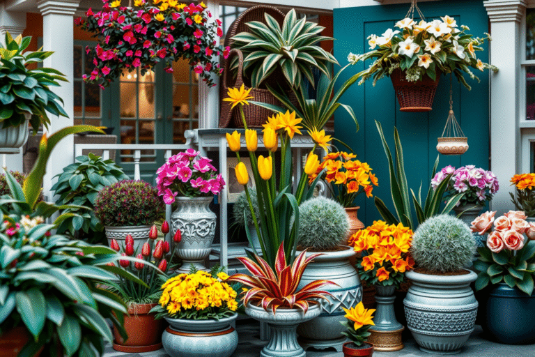 Plantas de exterior: guía completa para decorar tu jardín con estilo