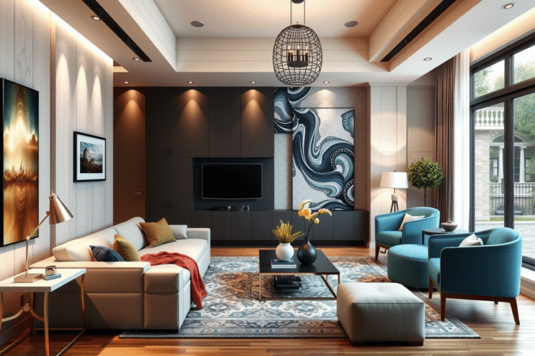 Decoración de living: ideas y tendencias para transformar tu espacio