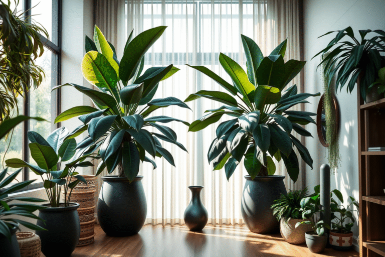 Descubre las mejores plantas grandes para interiores y cómo cuidarlas