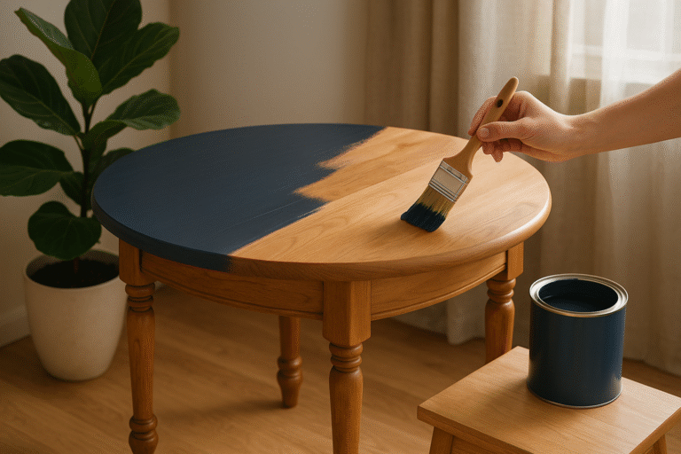 Pintura para mesa de madera: guía completa para renovar tus muebles