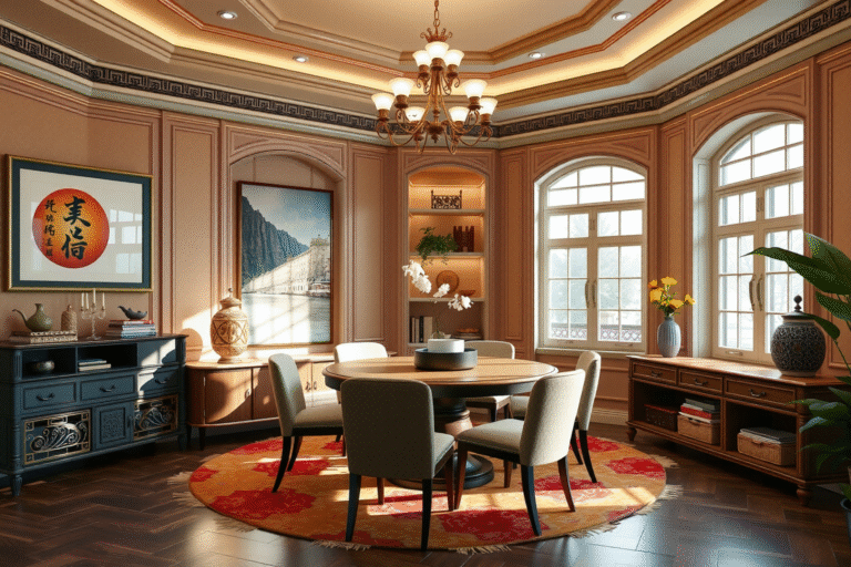 Colores para living comedor según feng shui: armoniza tu hogar con la paleta perfecta