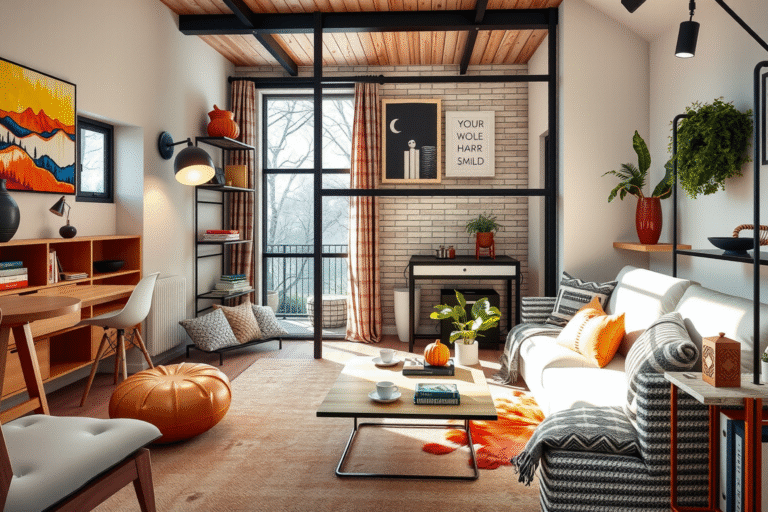 10 ideas increíbles de decoración para casas pequeñas: ¡Saca el máximo provecho de tu espacio!