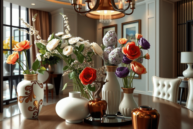 Jarrones decorativos grandes: ¡Descubre la mejor selección para tu hogar!