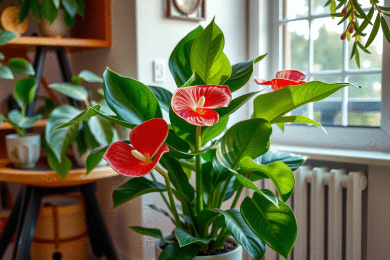 Anturio planta: cuidados variedades y consejos para su cultivo en casa